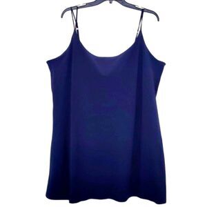 NEW Women's Navy Blue Abercrombie & Fitch Sexy Intimate Slip Dress 2XLT